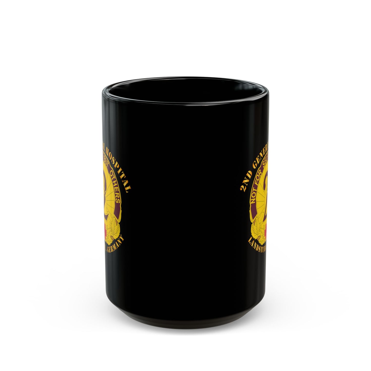 Black Mug 11oz -15oz - 2nd General Hospital - Landstuhl Germany
