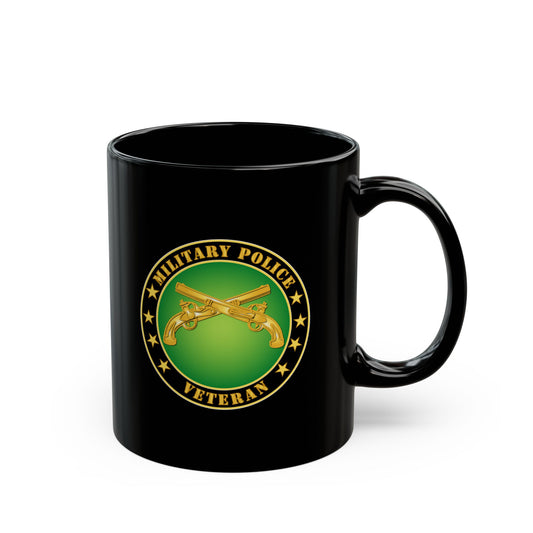 Mug - Army Military Police Veteran Black Mug (11oz, 15oz)