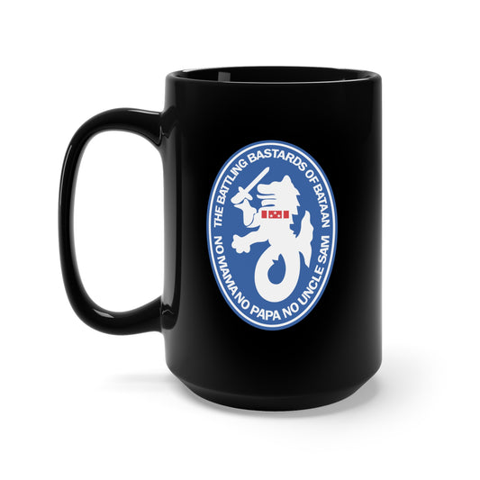 Black Mug 15oz - Battling Bastards of Bataan X 300