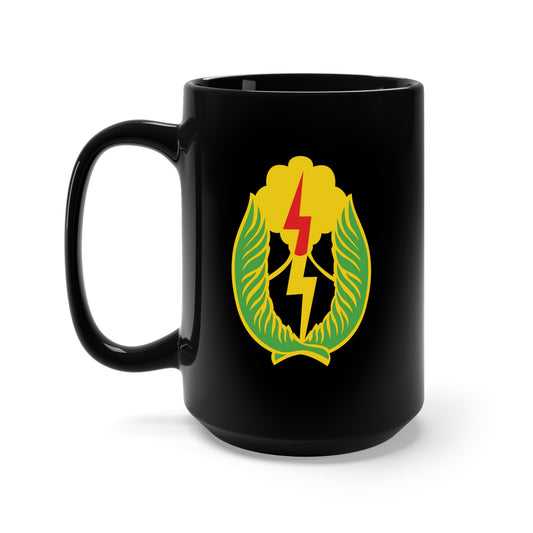 Black Mug 15oz - DUI - 25th Infantry Division X 300