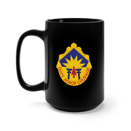 Black Mug 15oz - DUI - 40th Infantry Division X 300