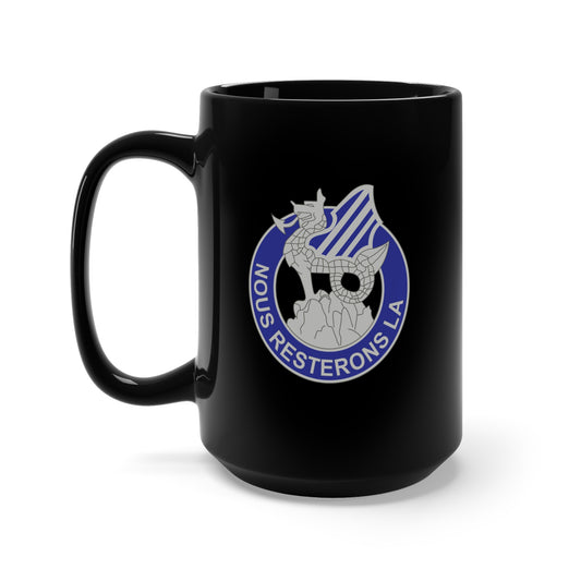 Black Mug 15oz - DUI - 3rd Infantry Division X 300
