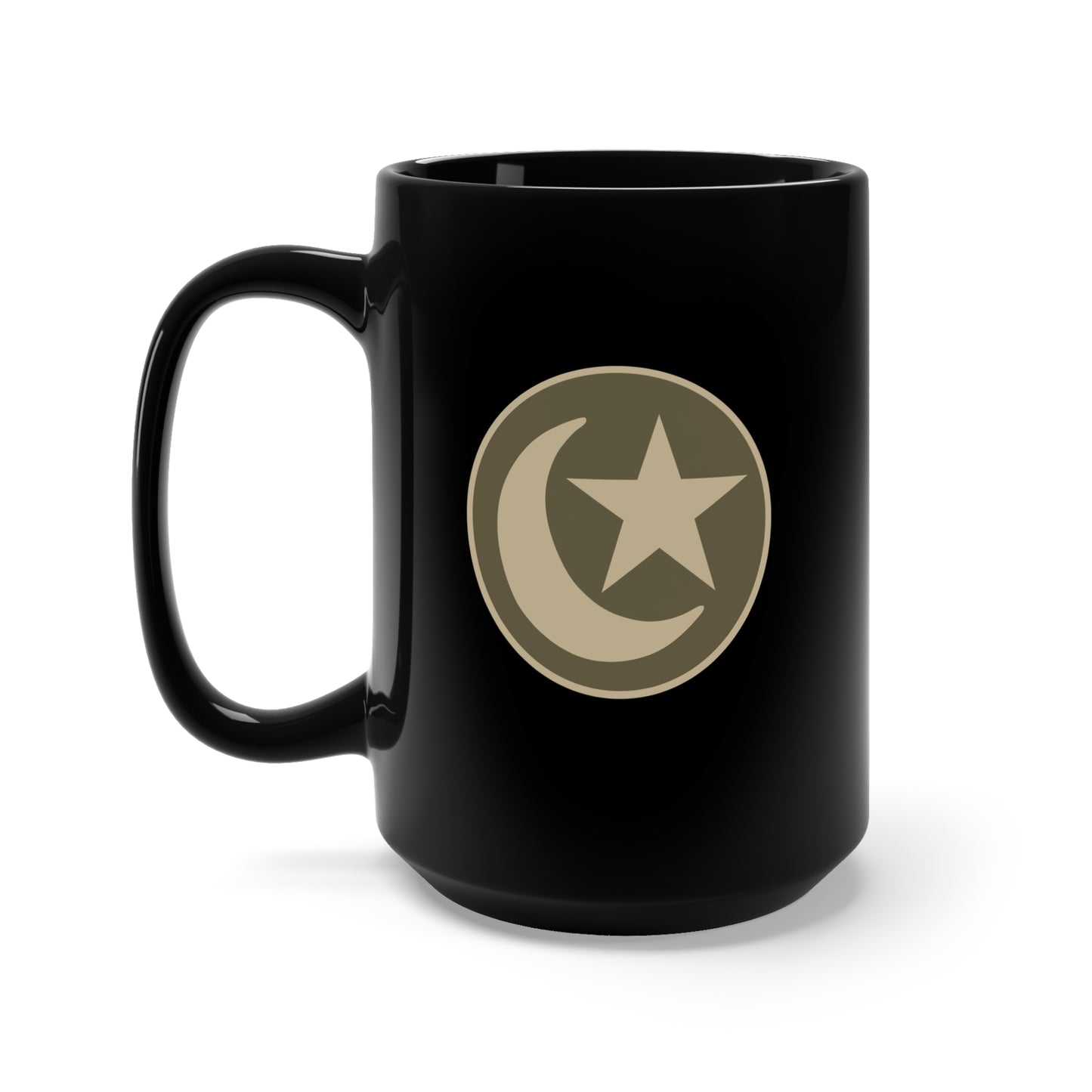 Black Mug 15oz - SSI -19th Infantry Division - WWI X 300