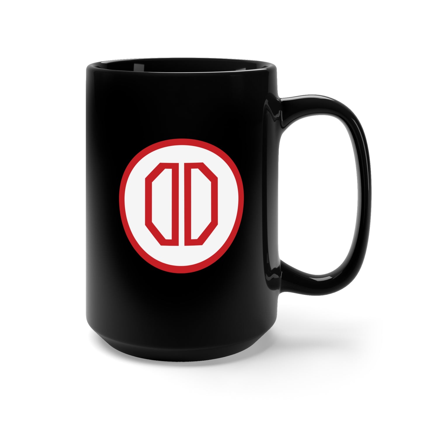 Black Mug 15oz - SSI - 31st Infantry Division X 300