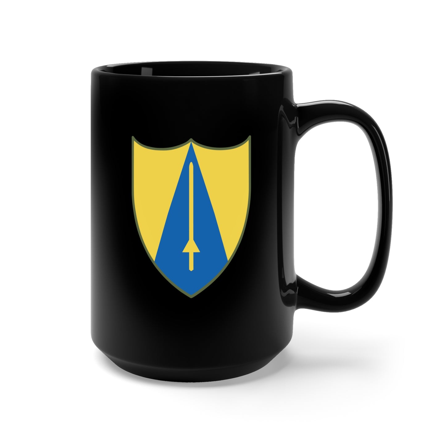 Black Mug 15oz - SSI - 65th Cavalry Division X 300