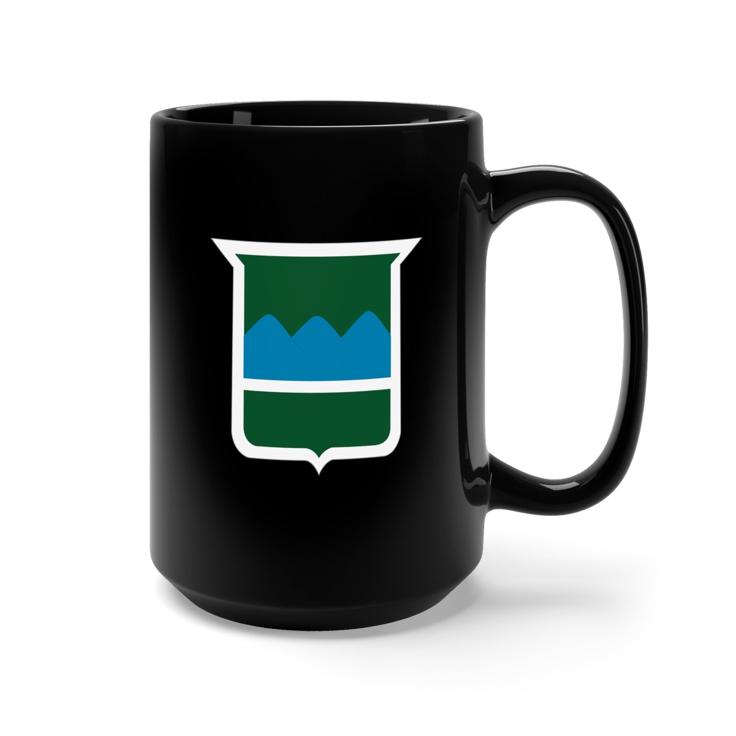 Black Mug 15oz - SSI - 80th Infantry Division X 300