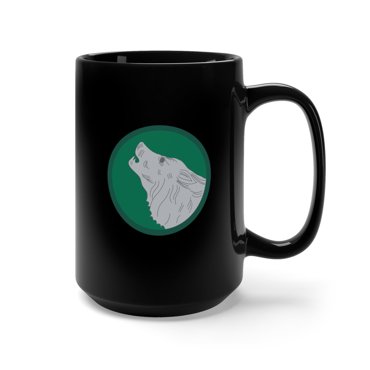 Black Mug 15oz - SSI - 104th Infantry Division X 300