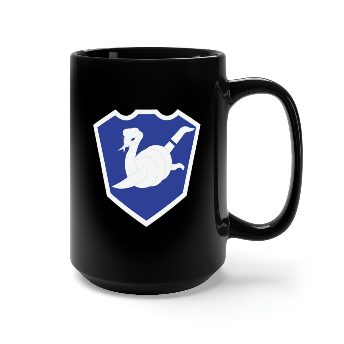 Black Mug 15oz - SSI - 158th Maneuver Enhancement Brigade wo Txt X 300