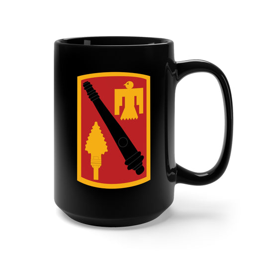 Black Mug 15oz - Army - 45th Artillery (Fires) Brigade wo Txt