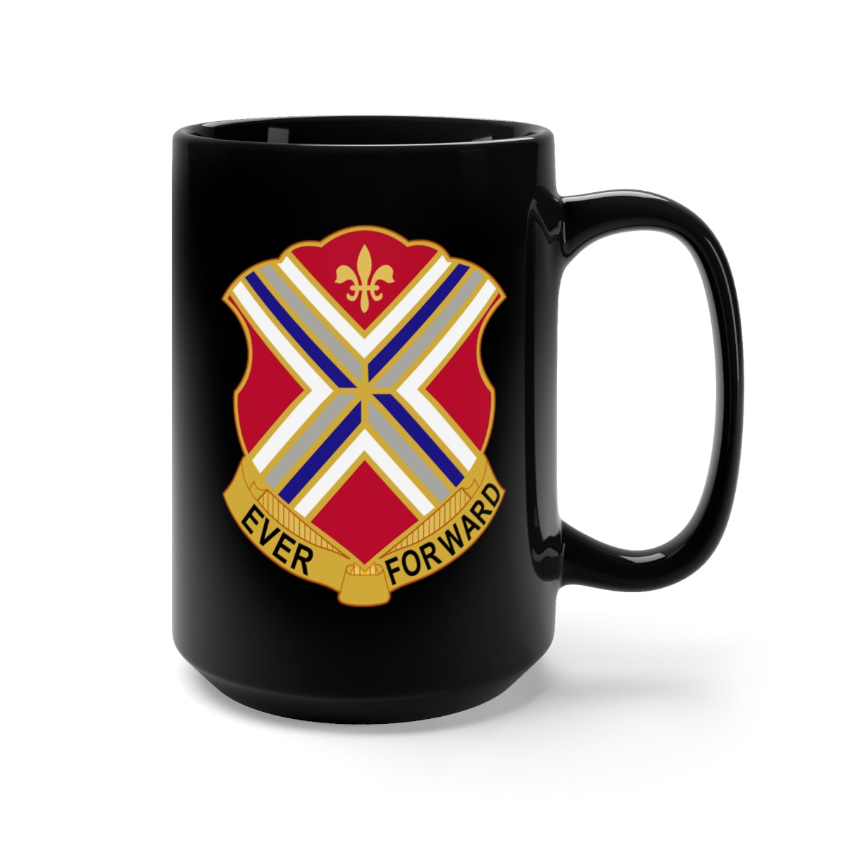 Black Mug 15oz - Army - 116th Infantry Regiment DUI wo Txt