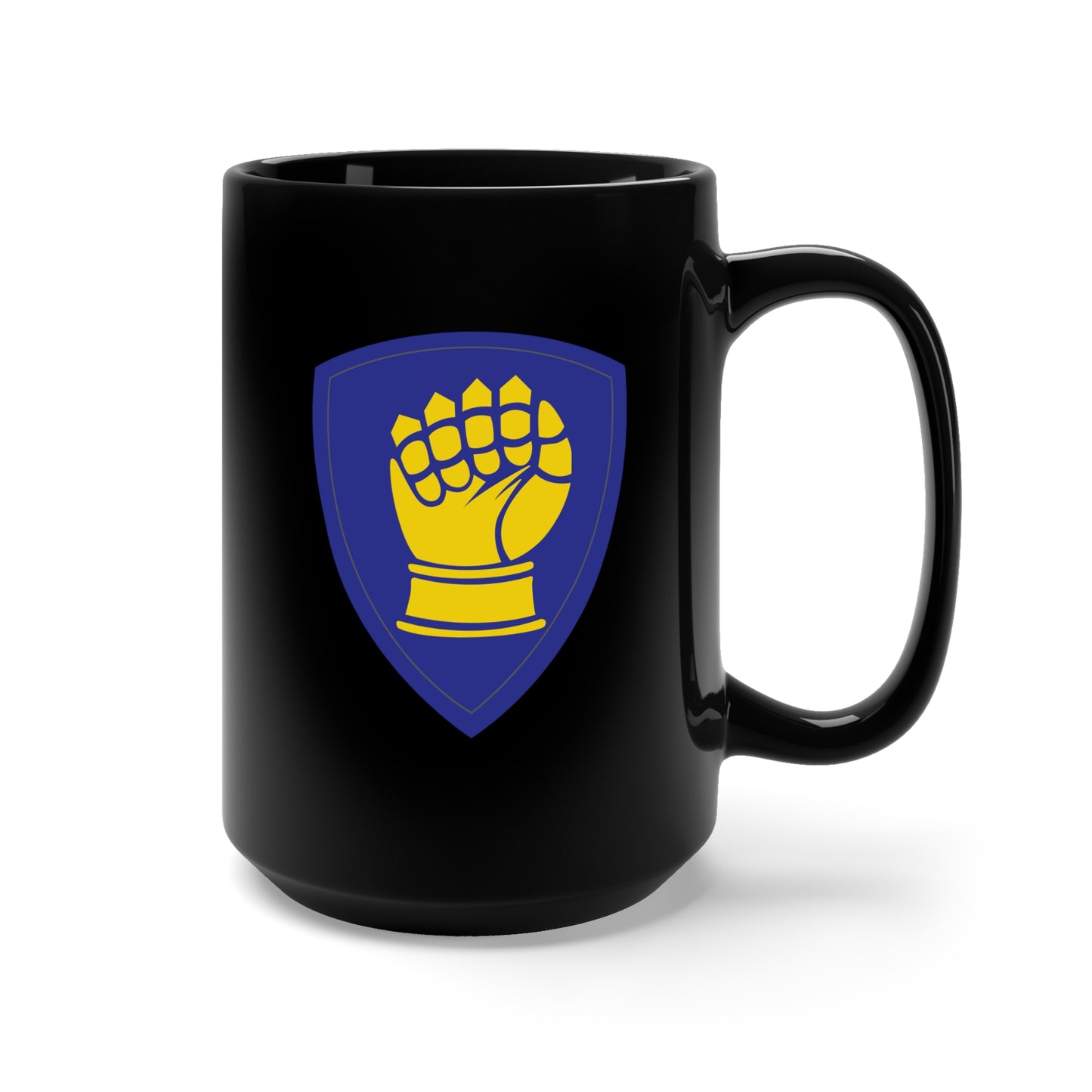 Black Mug 15oz - SSI - 46th Infantry Division X 300