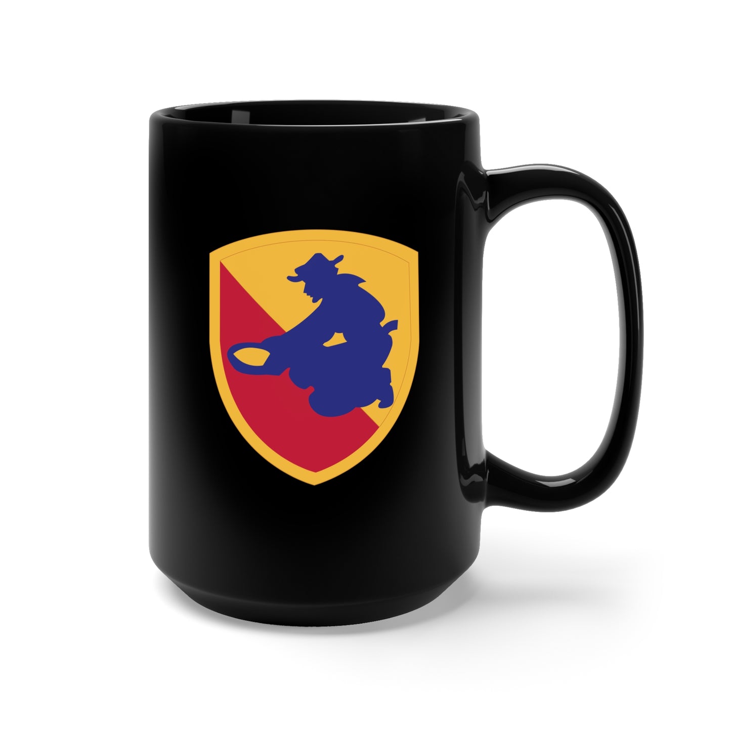Black Mug 15oz - SSI - 52nd Infantry Division (1946-1947) X 300