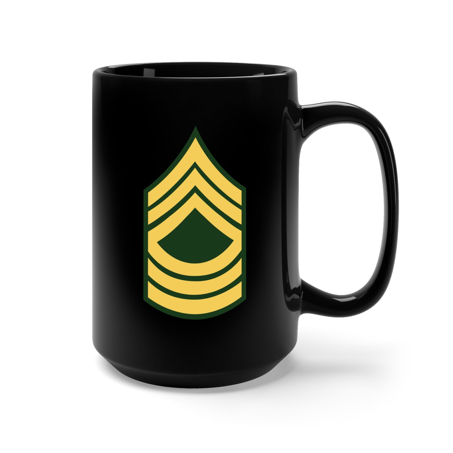 Black Mug 15oz - Army - Master Sergeant E-8 (MSG) X 300