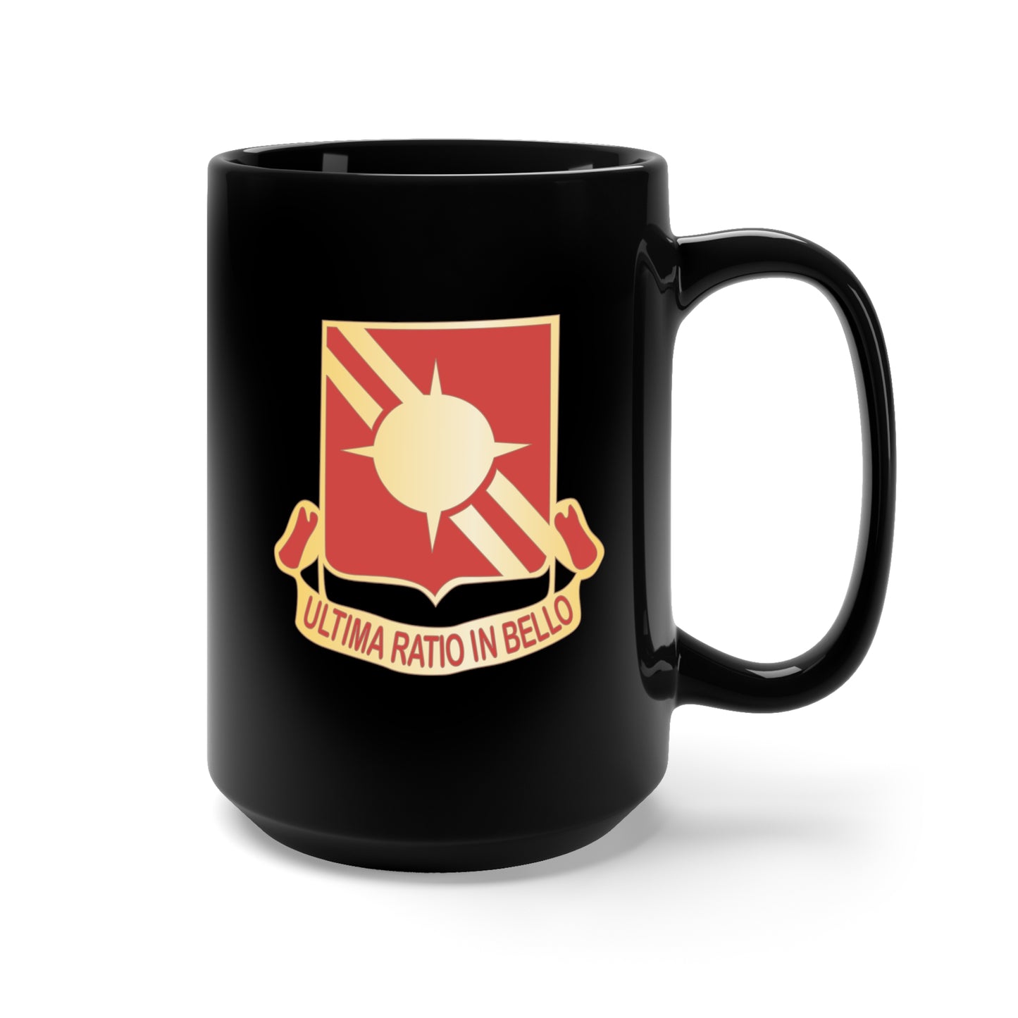 Black Mug 15oz - 100th FA Rocket Bn RA X 300