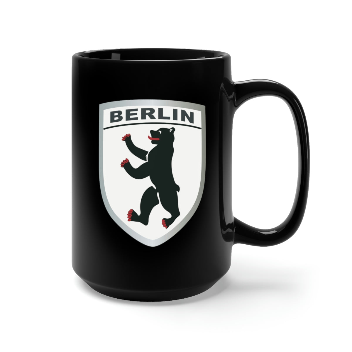 Black Mug 15oz - Berlin Bear SSI X 300