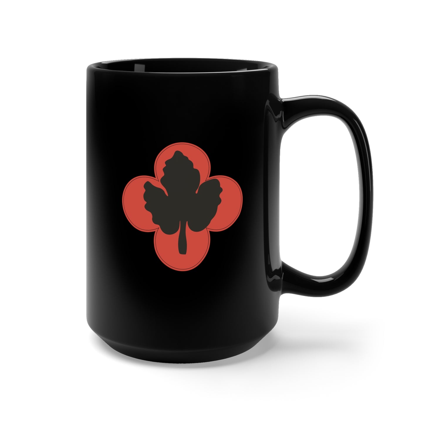 Black Mug 15oz - SSI - 43rd Infantry Division X 300