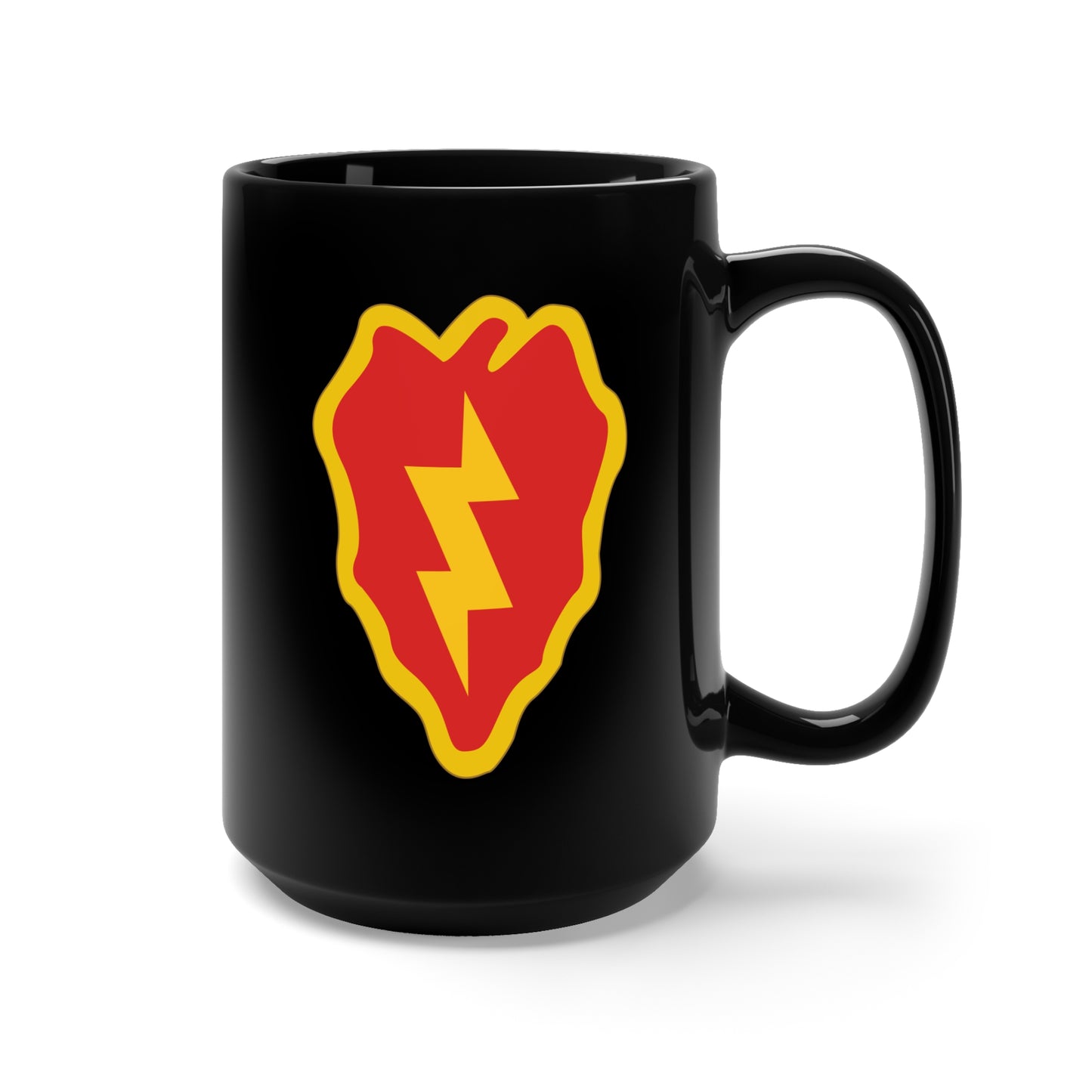 Black Mug 15oz - SSI - 25th Infantry Division X 300
