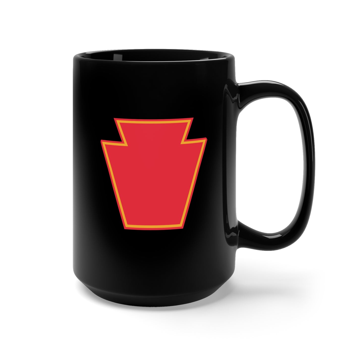 Black Mug 15oz - Army - 28th Infantry Division - SSI wo txt