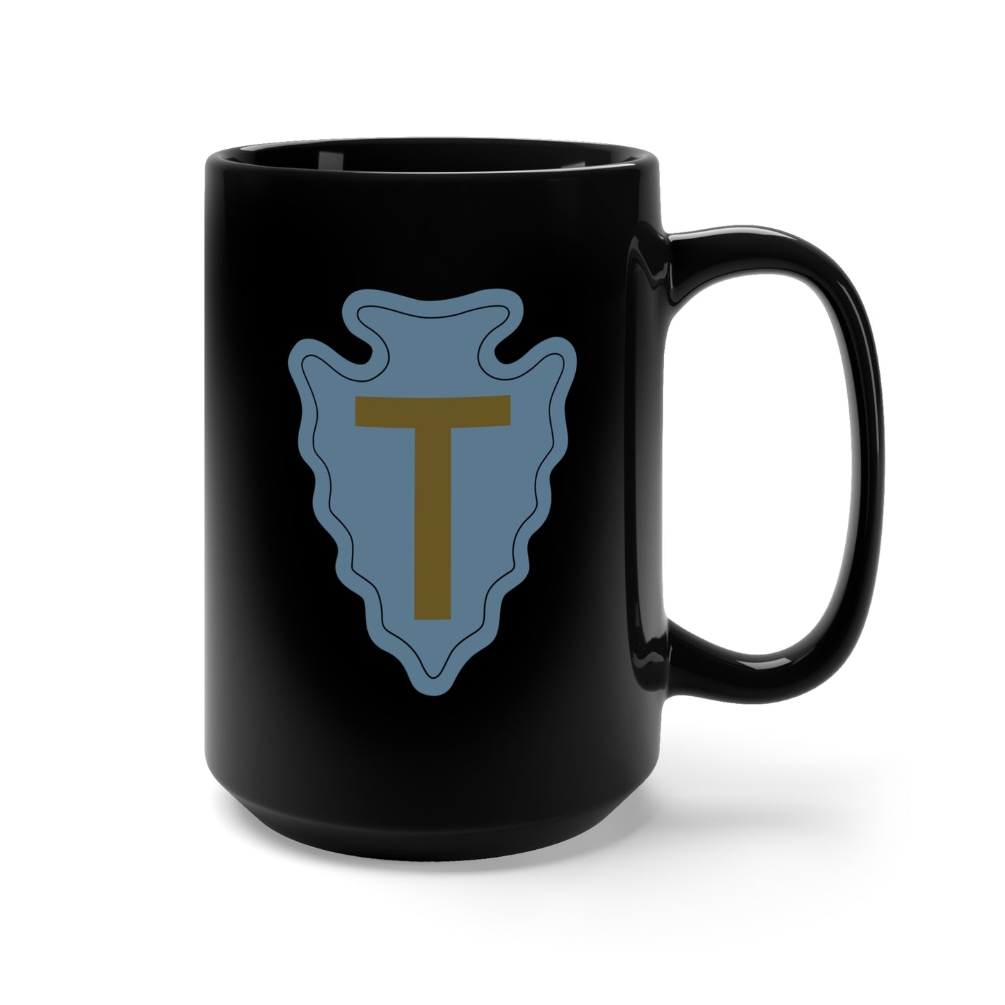 Black Mug 15oz - SSI - 36th Infantry Division X 300