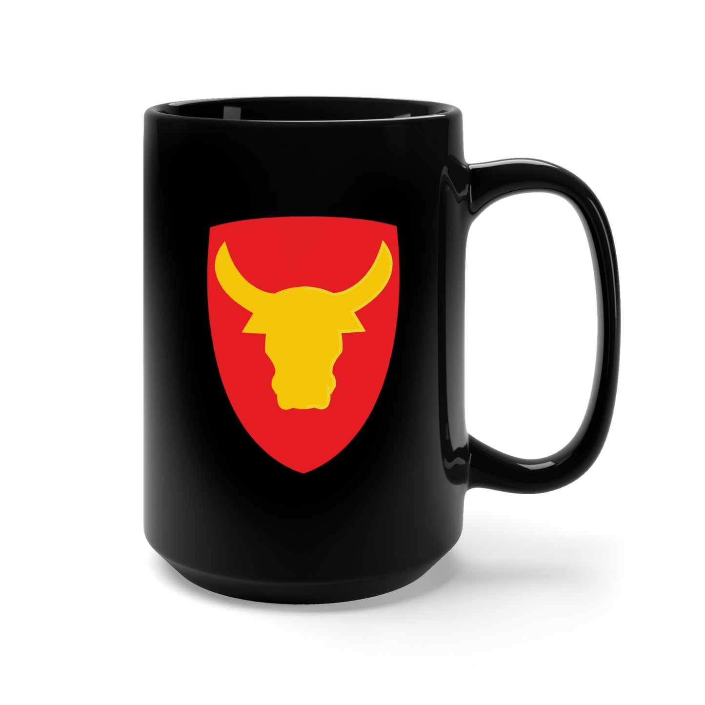 Black Mug 15oz - 12th Infantry Division - SSI wo Txt - Philippine Division x 300