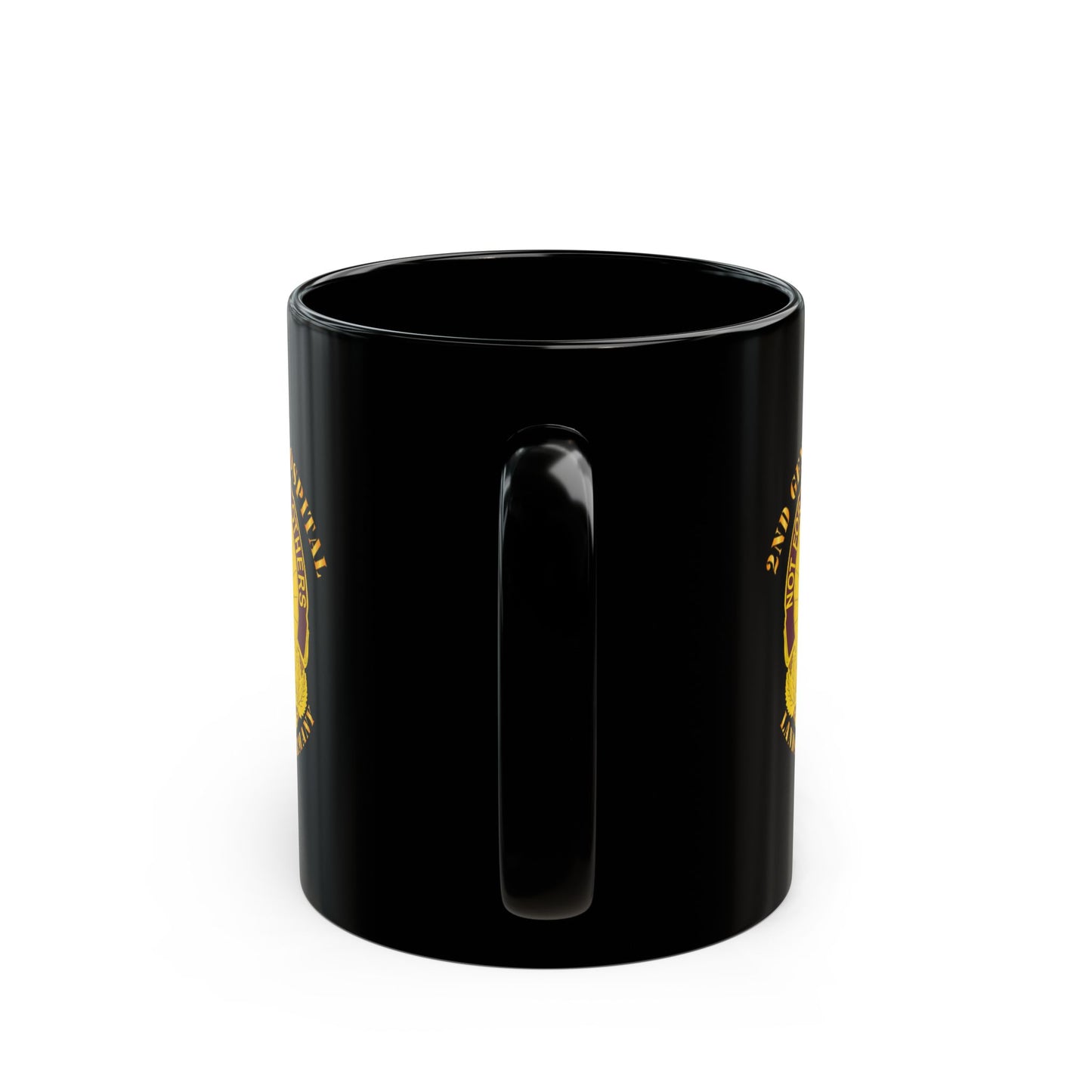 Black Mug 11oz -15oz - 2nd General Hospital - Landstuhl Germany