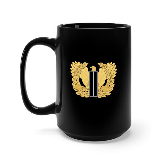 Black Mug 15oz - Army - Chief Warrant Officer - W06 - Flat - Eagle and Bar wo txt X 300
