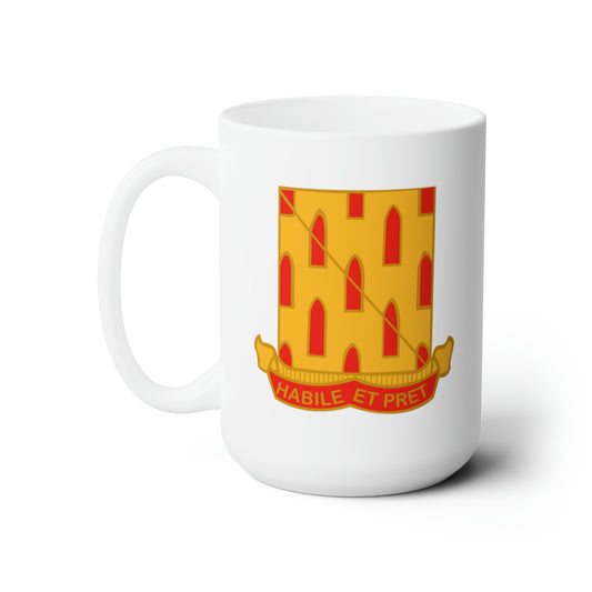 White Ceramic Mug 15oz - Army - 52nd Field Artillery Battalion wo Txt