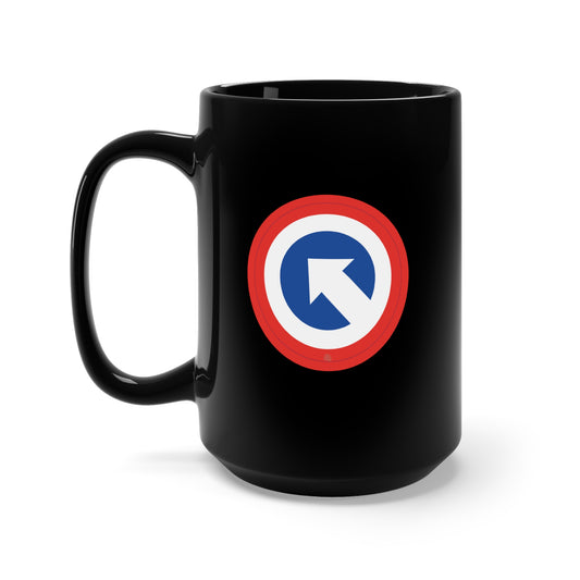 Black Mug 15oz - Army - 1st Corps Support Command (COSCOM)  X 300