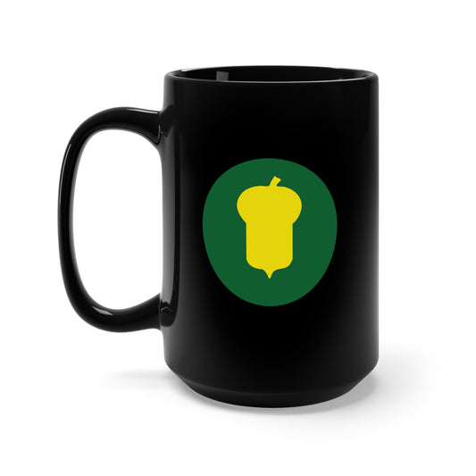 Black Mug 15oz - SSI - 87th Infantry Division X 300