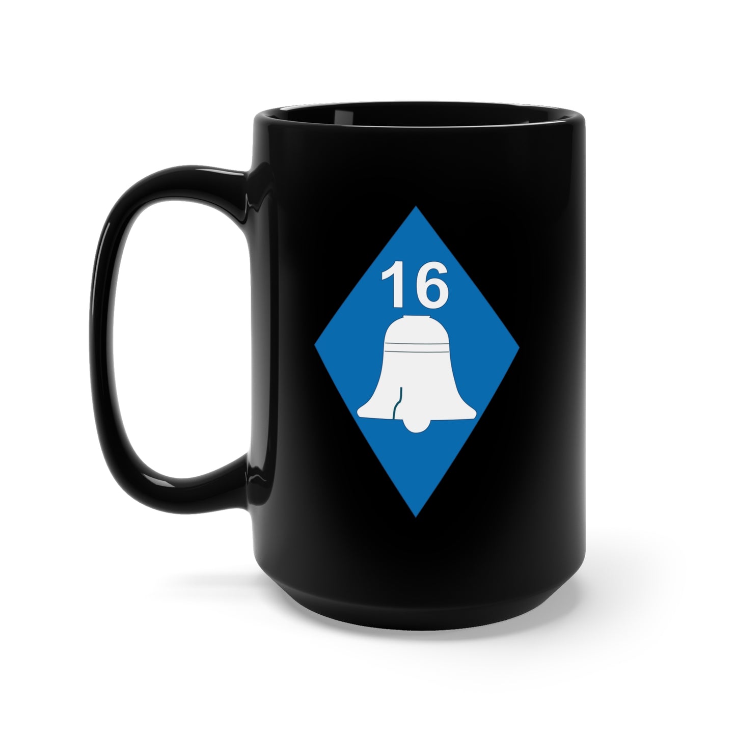 Black Mug 15oz - SSI - 16th Division X 300