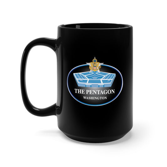 Black Mug 15oz - Army - The Pentagon w GS Branch wo Outside Txt X 300