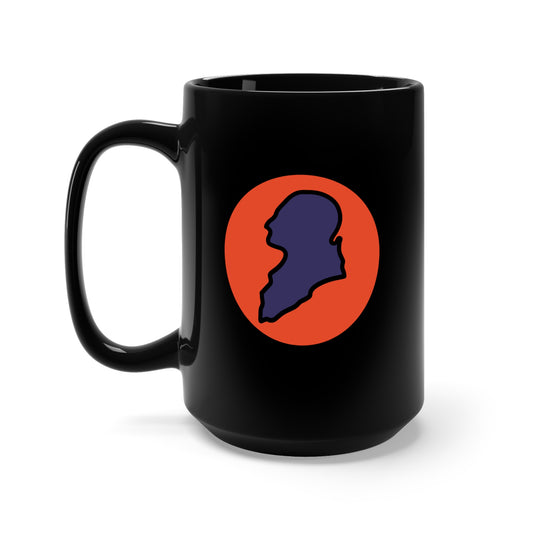 Black Mug 15oz - SSI - 11th Infantry Division X 300