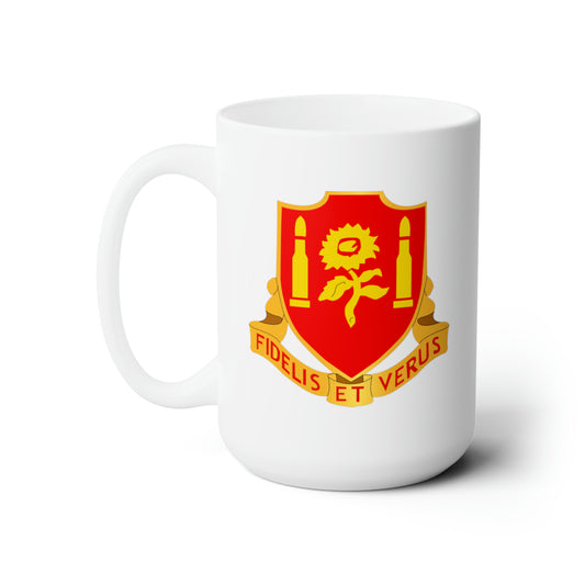 White Ceramic Mug 15oz - Army - 29th Field Artillery wo Txt
