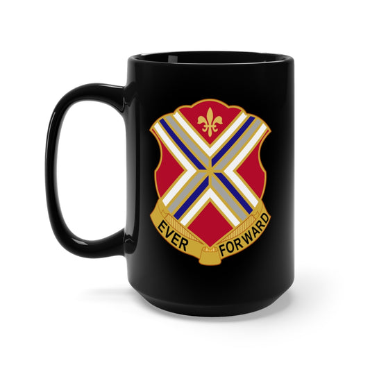 Black Mug 15oz - Army - 116th Infantry Regiment DUI wo Txt