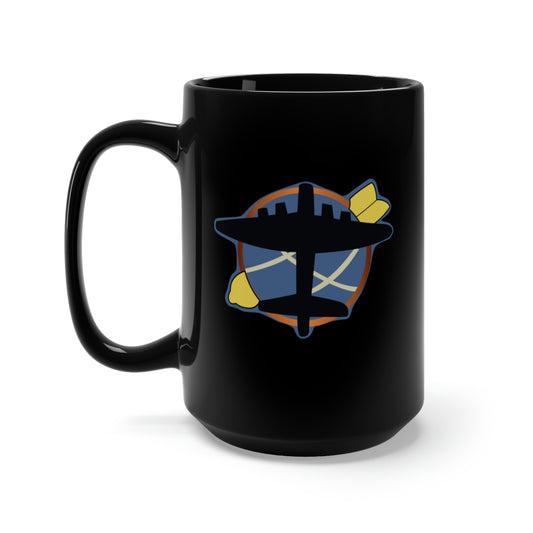 Black Mug 15oz - 774th Bomb Squadron, 463rd Bomb Group 15th AF V2 wo Txt X 300