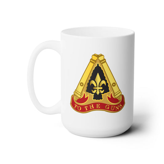 White Ceramic Mug 15oz - Army - 54th Field Artillery Brigade wo Txt