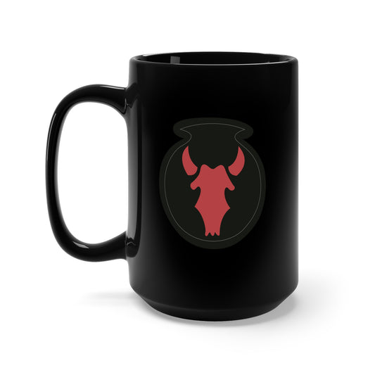 Black Mug 15oz - SSI - 34th Infantry Division X 300