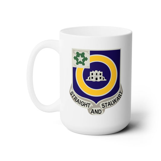 White Ceramic Mug 15oz - Army - 41st  Infantry Regiment - DUI wo Txt  X 300