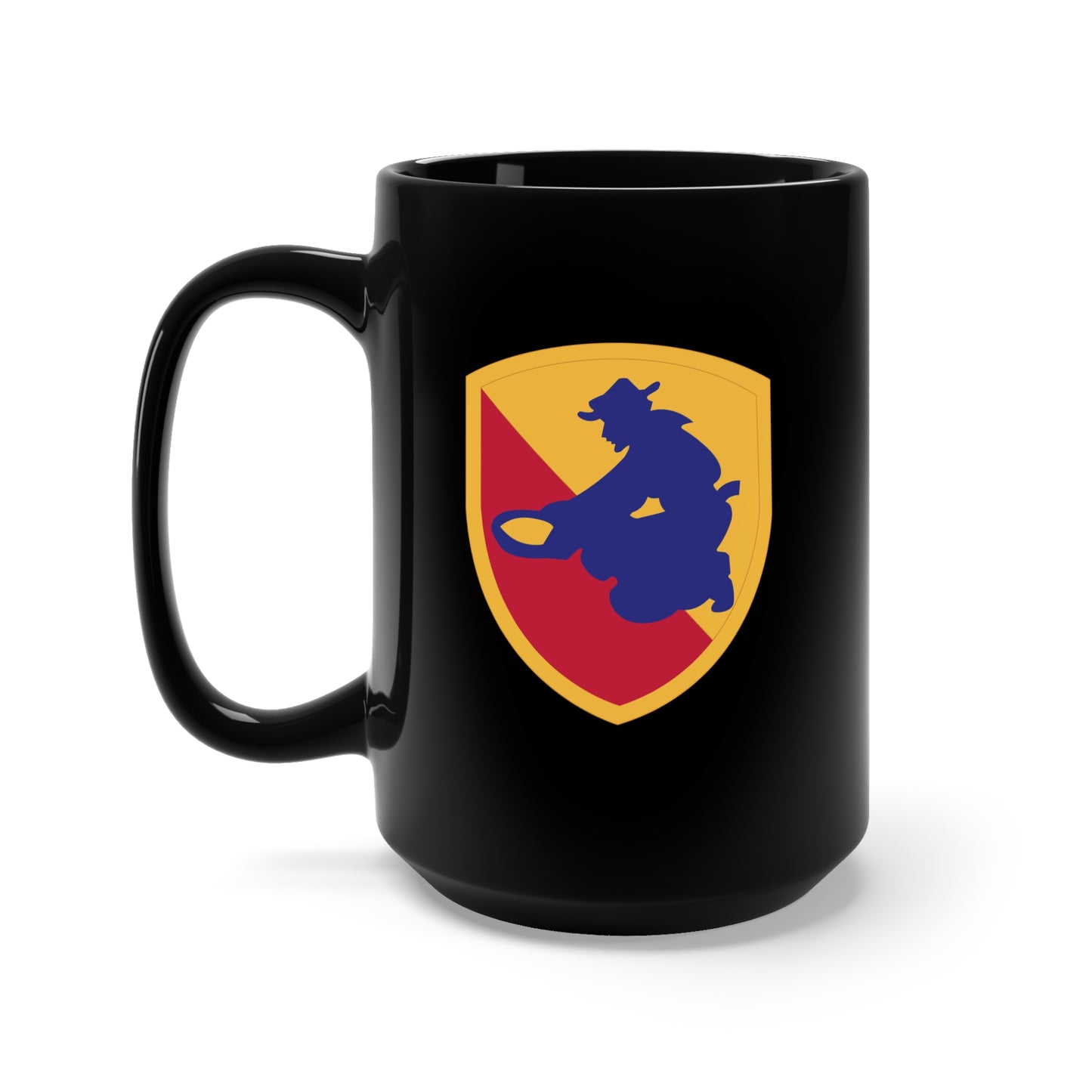 Black Mug 15oz - SSI - 52nd Infantry Division (1946-1947) X 300
