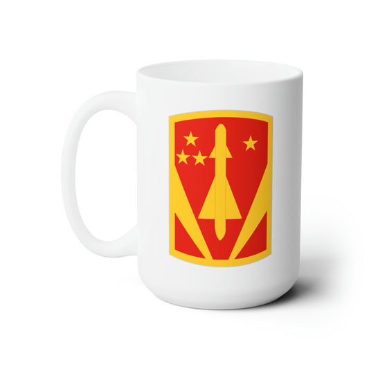 White Ceramic Mug 15oz - Army - 31st Air Defense Artillery Bde wo Txt