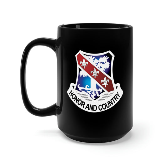 Black Mug 15oz - 1st Battalion, 327 Infantry (Airmobile Infantry) wo Txt X 300