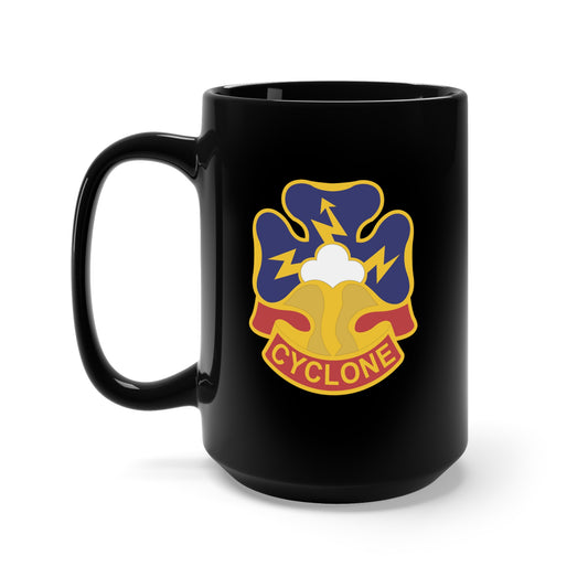 Black Mug 15oz - DUI - 38th Infantry Division X 300