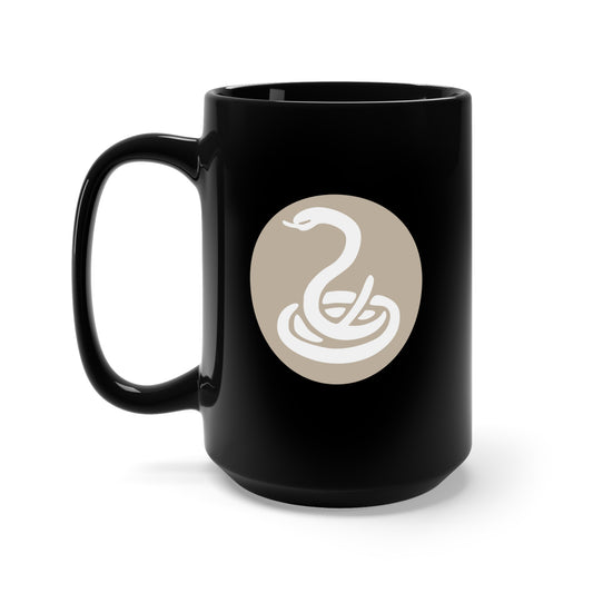 Black Mug 15oz - SSI - 15th Division X 300
