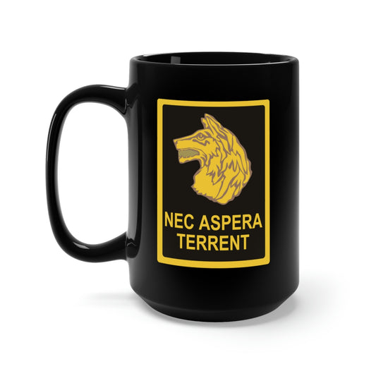 Black Mug 15oz - Army - 1st Battalion, 27th Infantry wo Txt X 300
