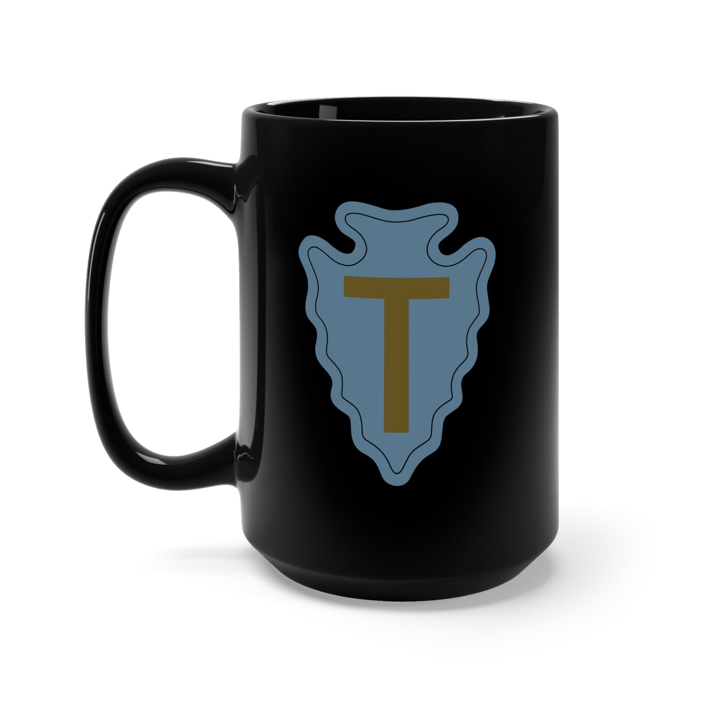 Black Mug 15oz - SSI - 36th Infantry Division X 300