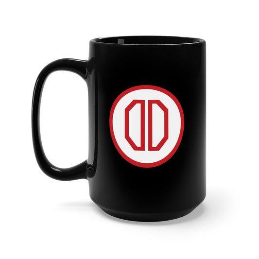 Black Mug 15oz - SSI - 31st Infantry Division X 300