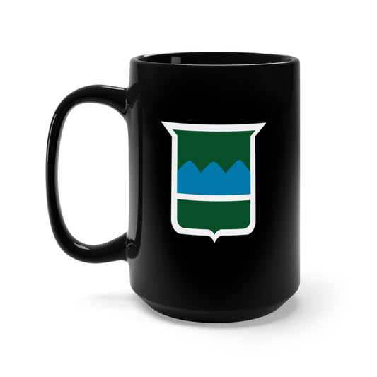 Black Mug 15oz - SSI - 80th Infantry Division X 300