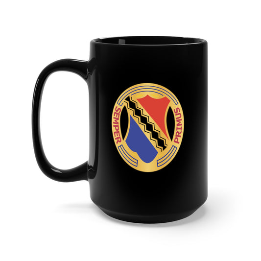 Black Mug 15oz - DUI - 1st Infantry Regiment wo Txt x 300