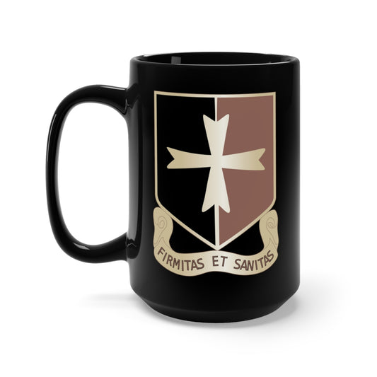 Black Mug 15oz - DUI - 113th Support Battalion wo Txt X 300