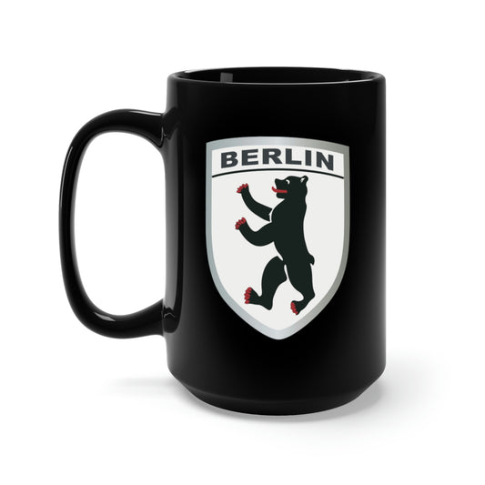 Black Mug 15oz - Berlin Bear SSI X 300